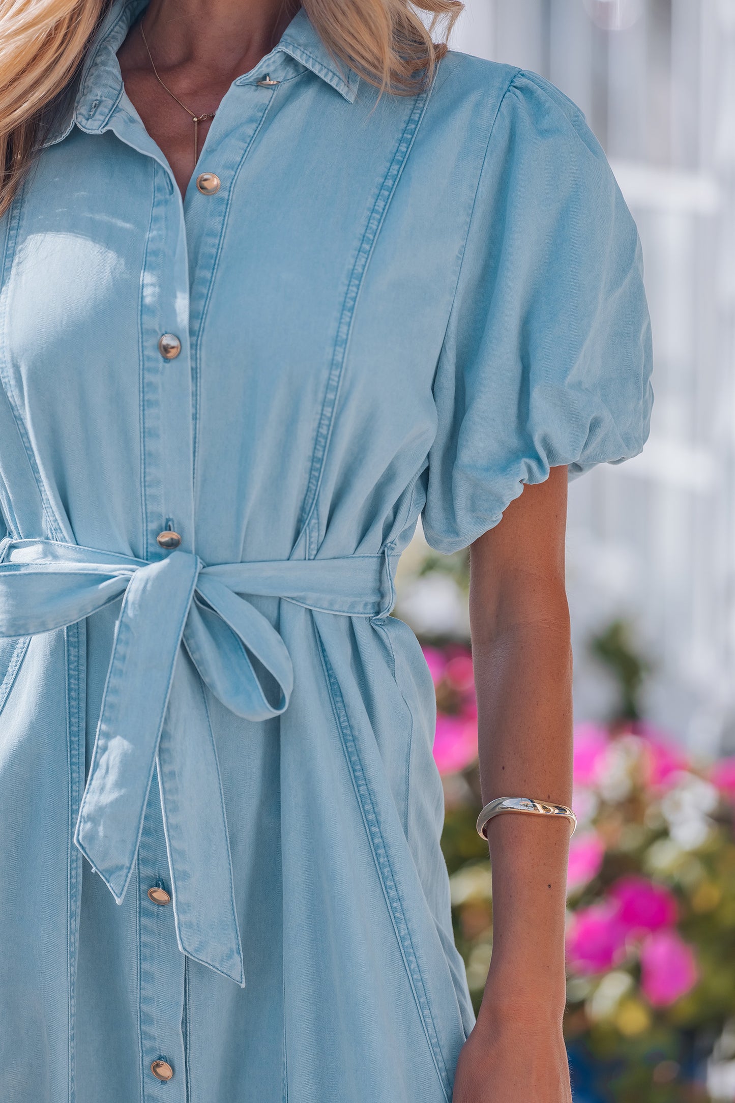 Coastal Poise Midi Dress