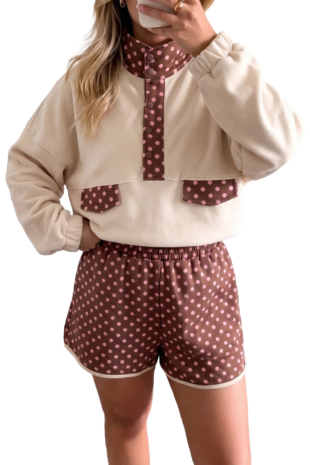 The Cocoa Dot Lounge Set