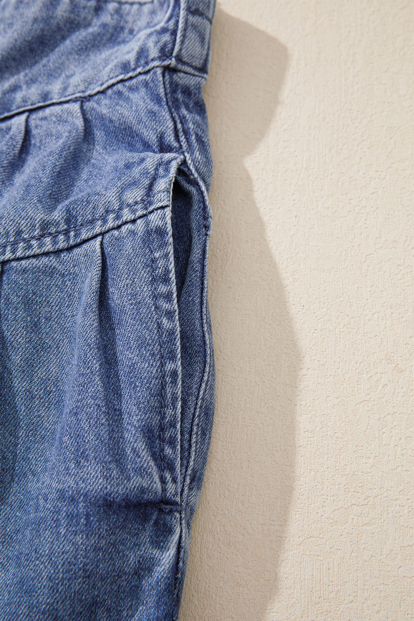 Harbor Breeze Button-Front Denim Pants