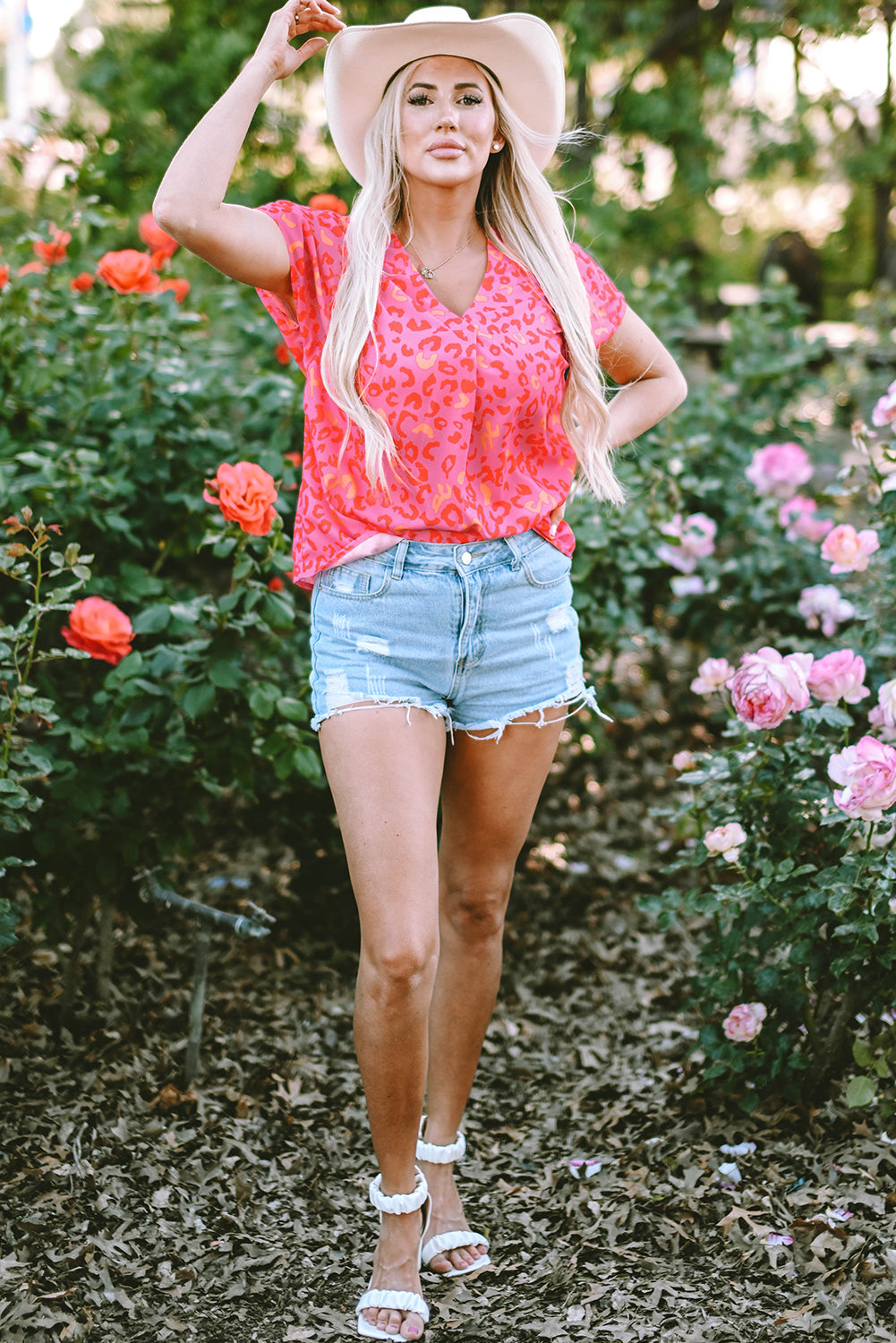 The Wild Flame Blouse