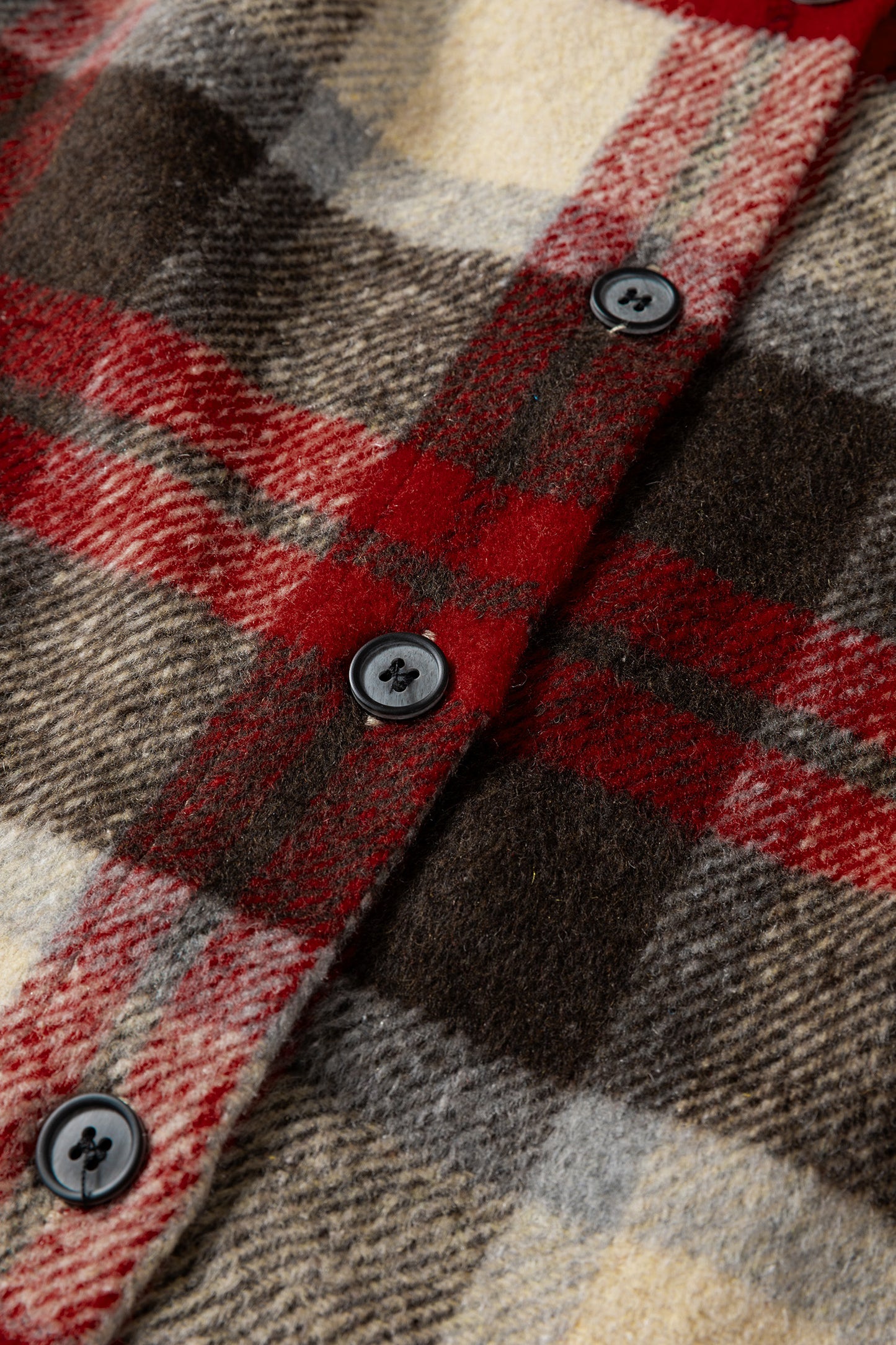 Holly Cabin Cozy Shacket