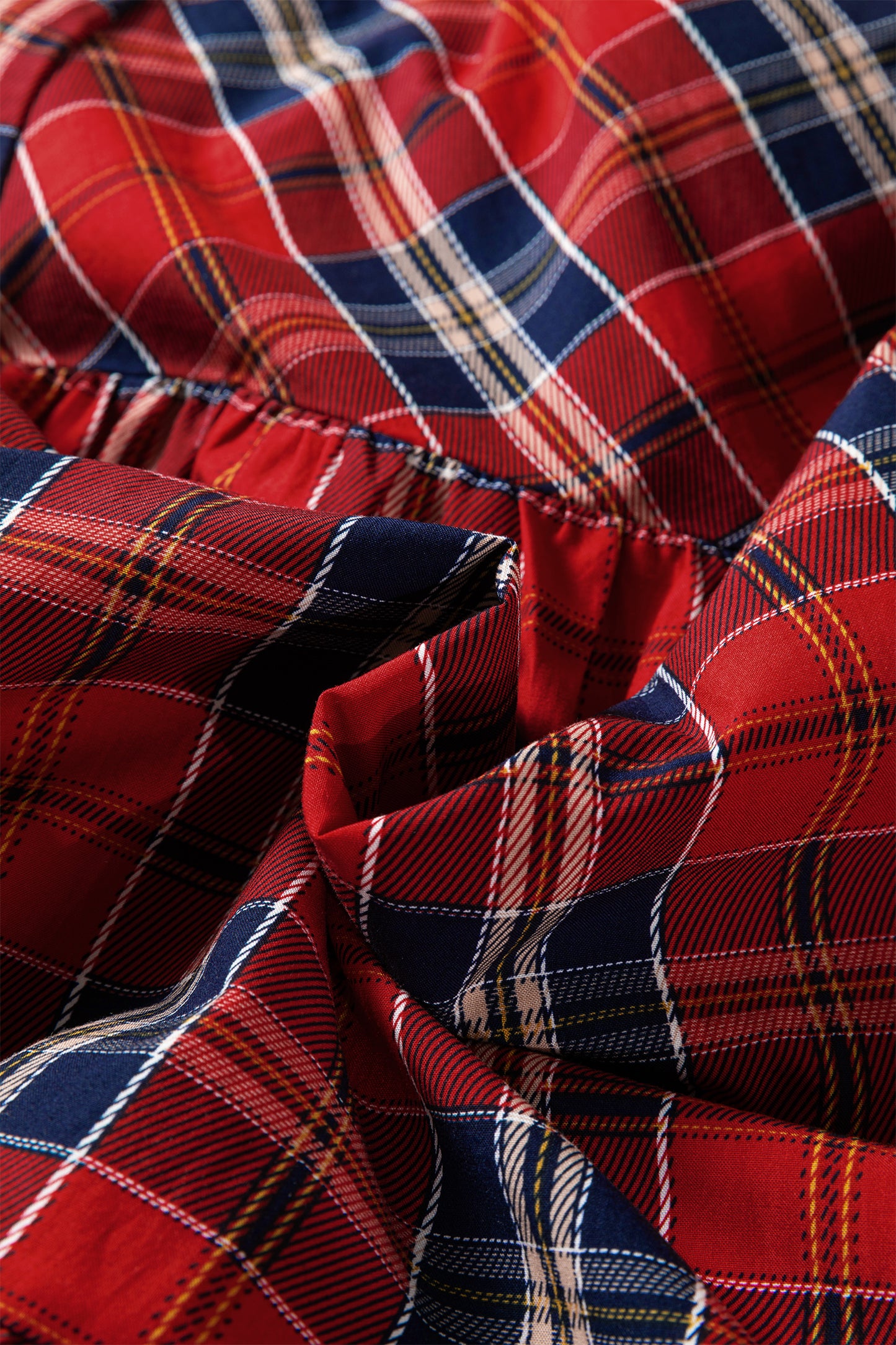 Home for the Holidays Plaid Dress