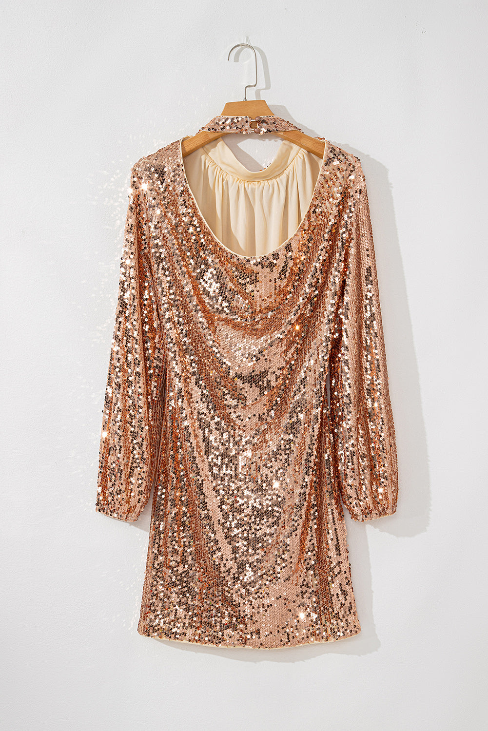 Rosé Luxe Sequin Mini
