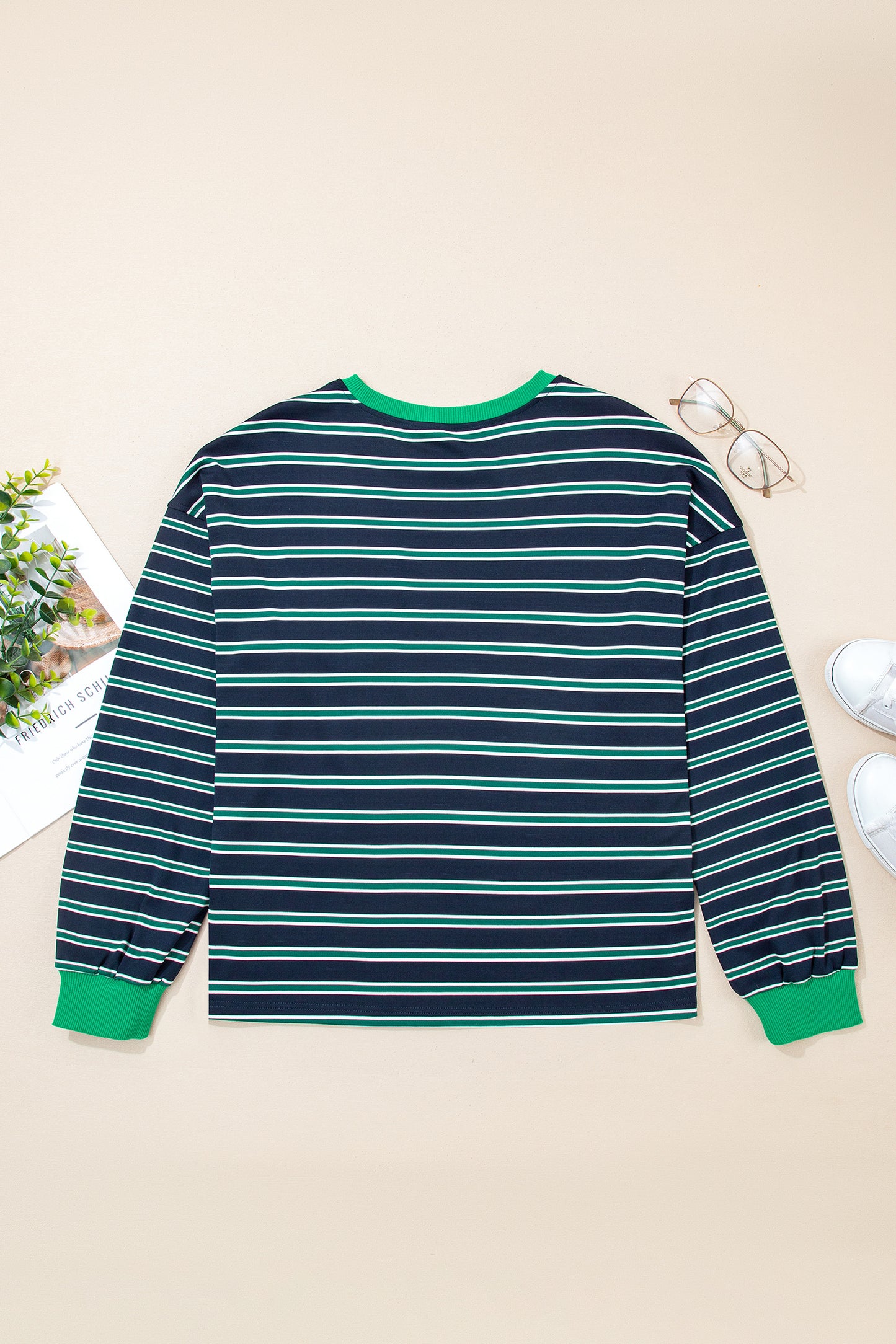 Emerald Coast Stripe Pullover