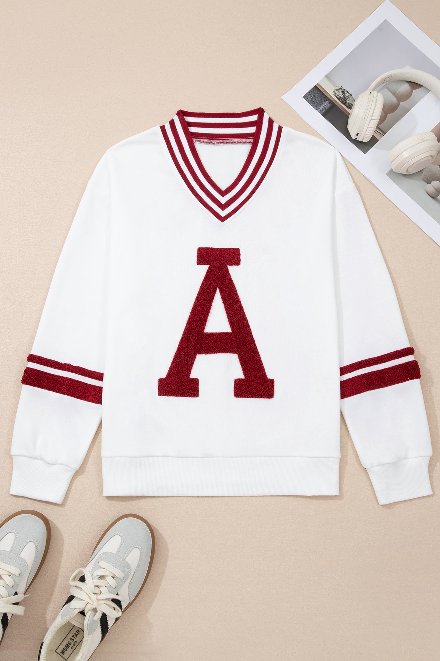 The Crimson Varsity Pullover