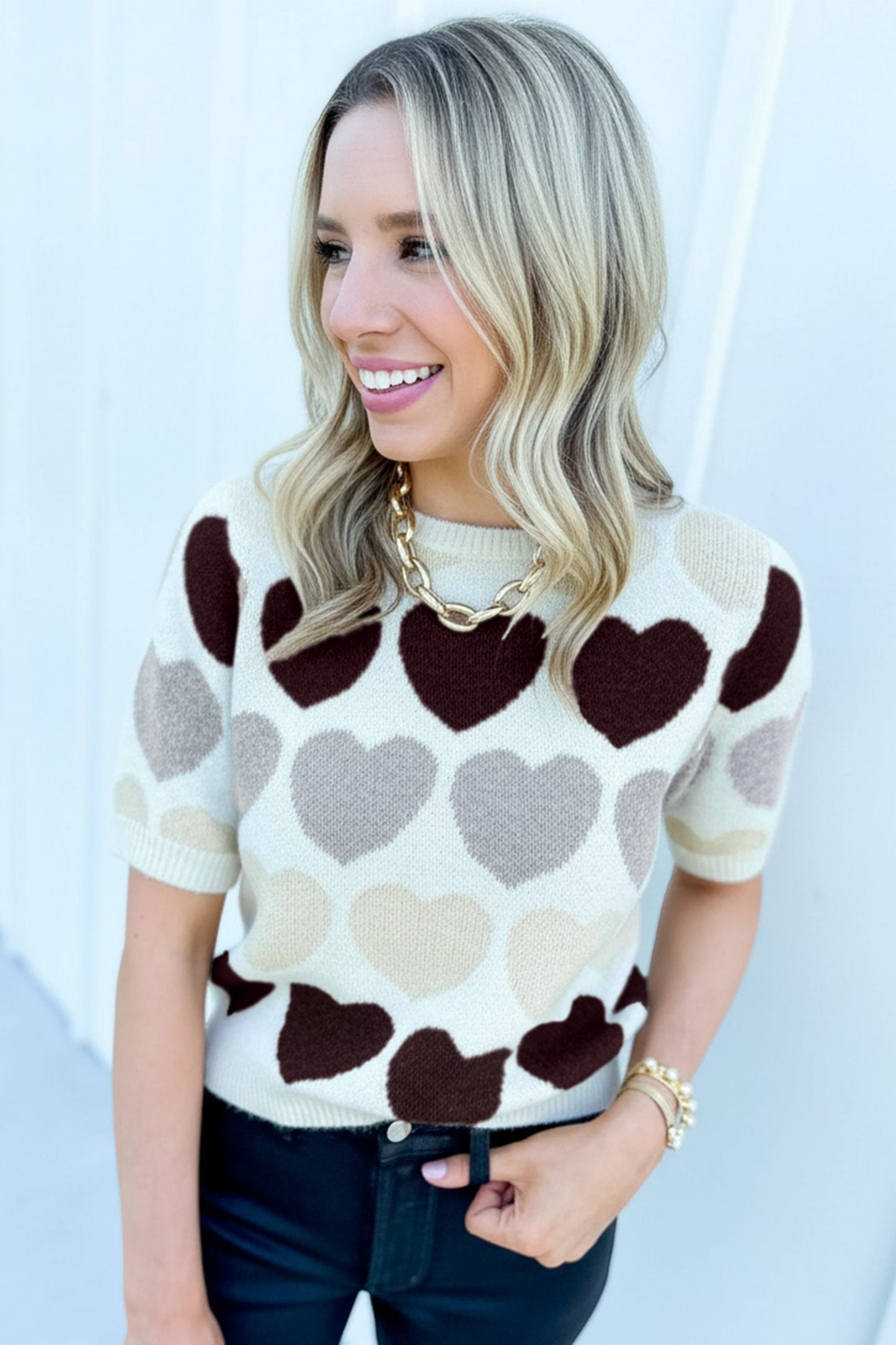 Heartfelt Harmony Knit Top