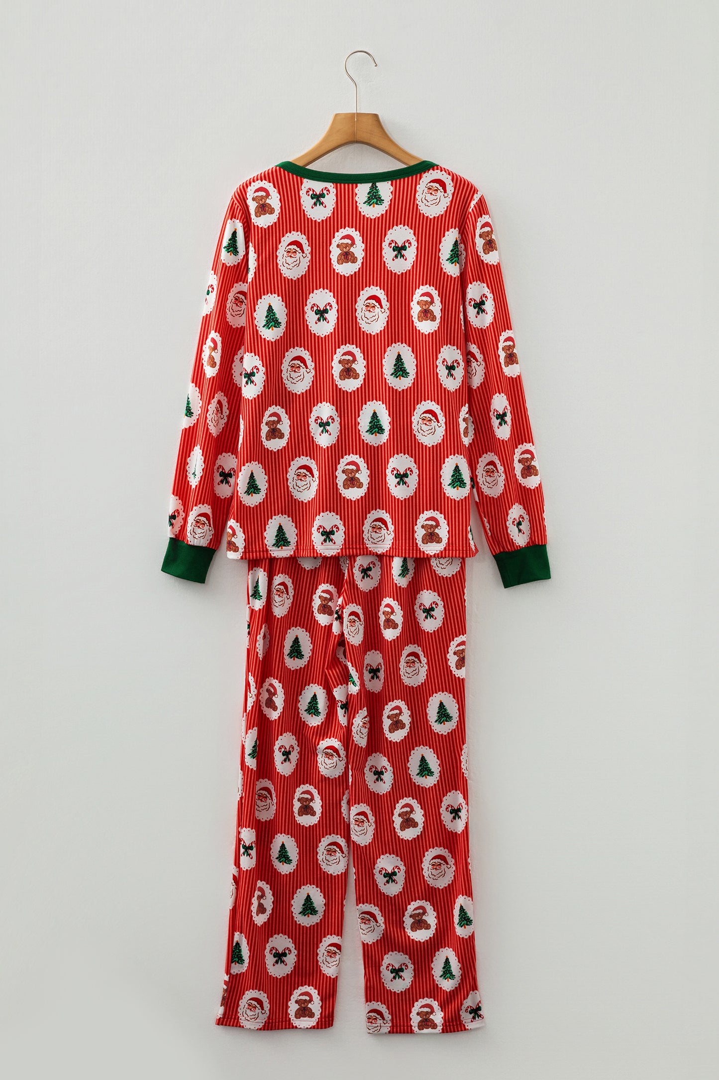 Red Stripe Christmas 2 Piece Lounge Set