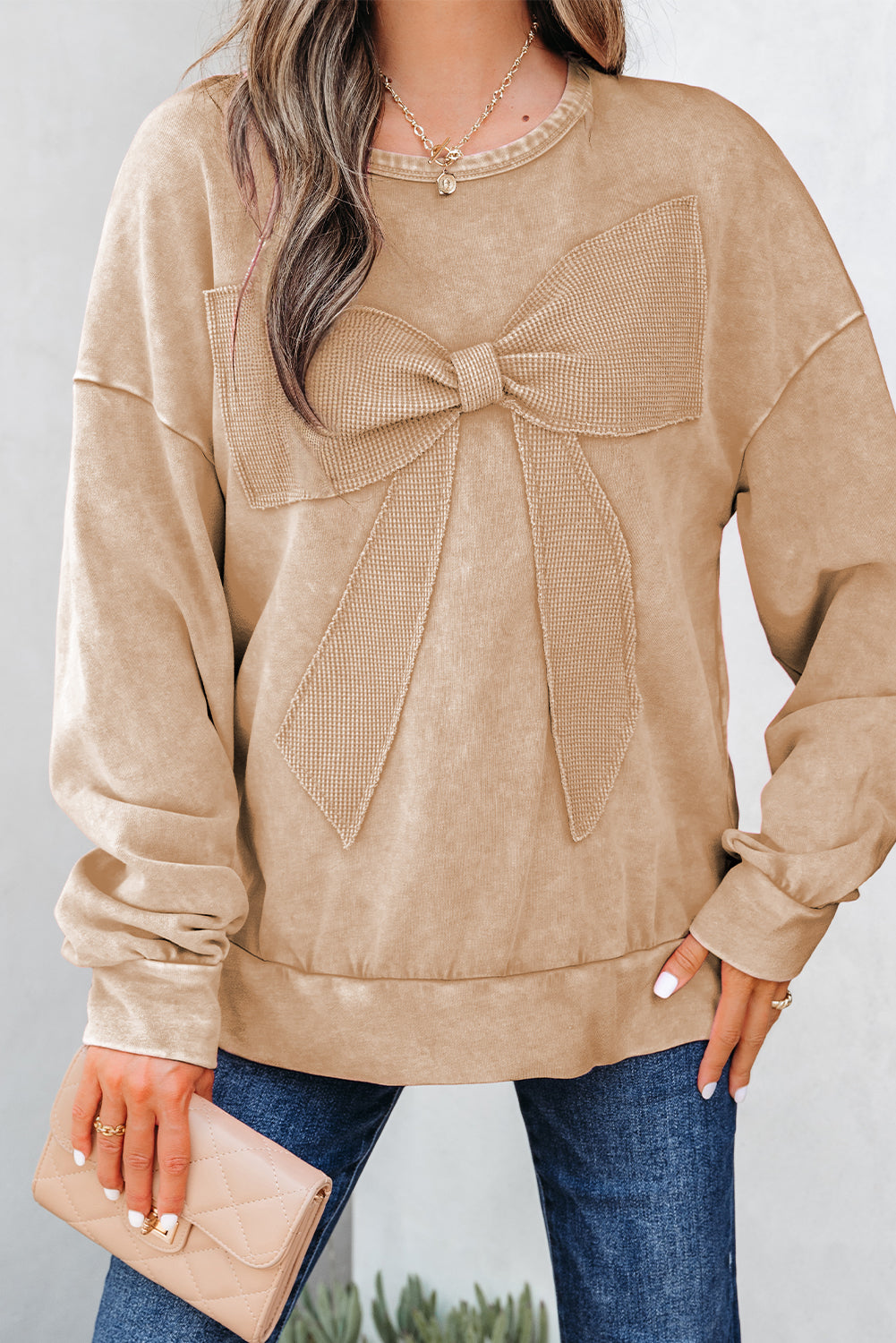 The Bow & Cozy Sweatshirt