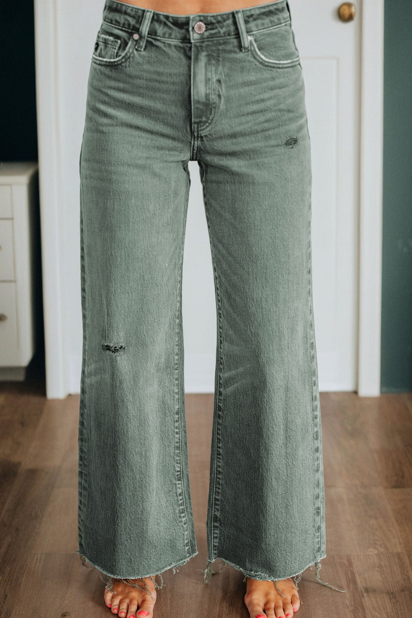 Sagewood Straight-Leg Denim