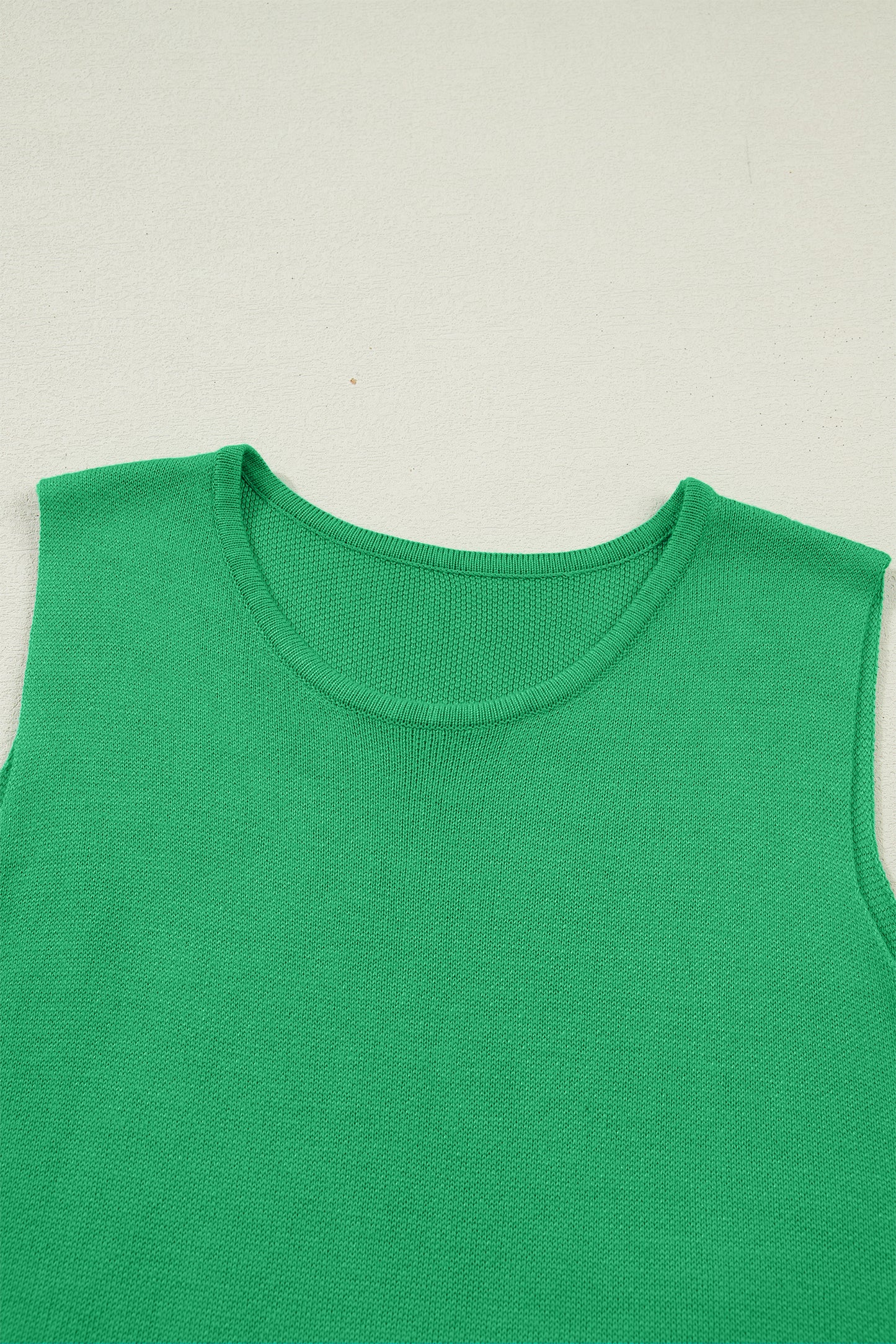 The Emerald Luxe Sweater Tank