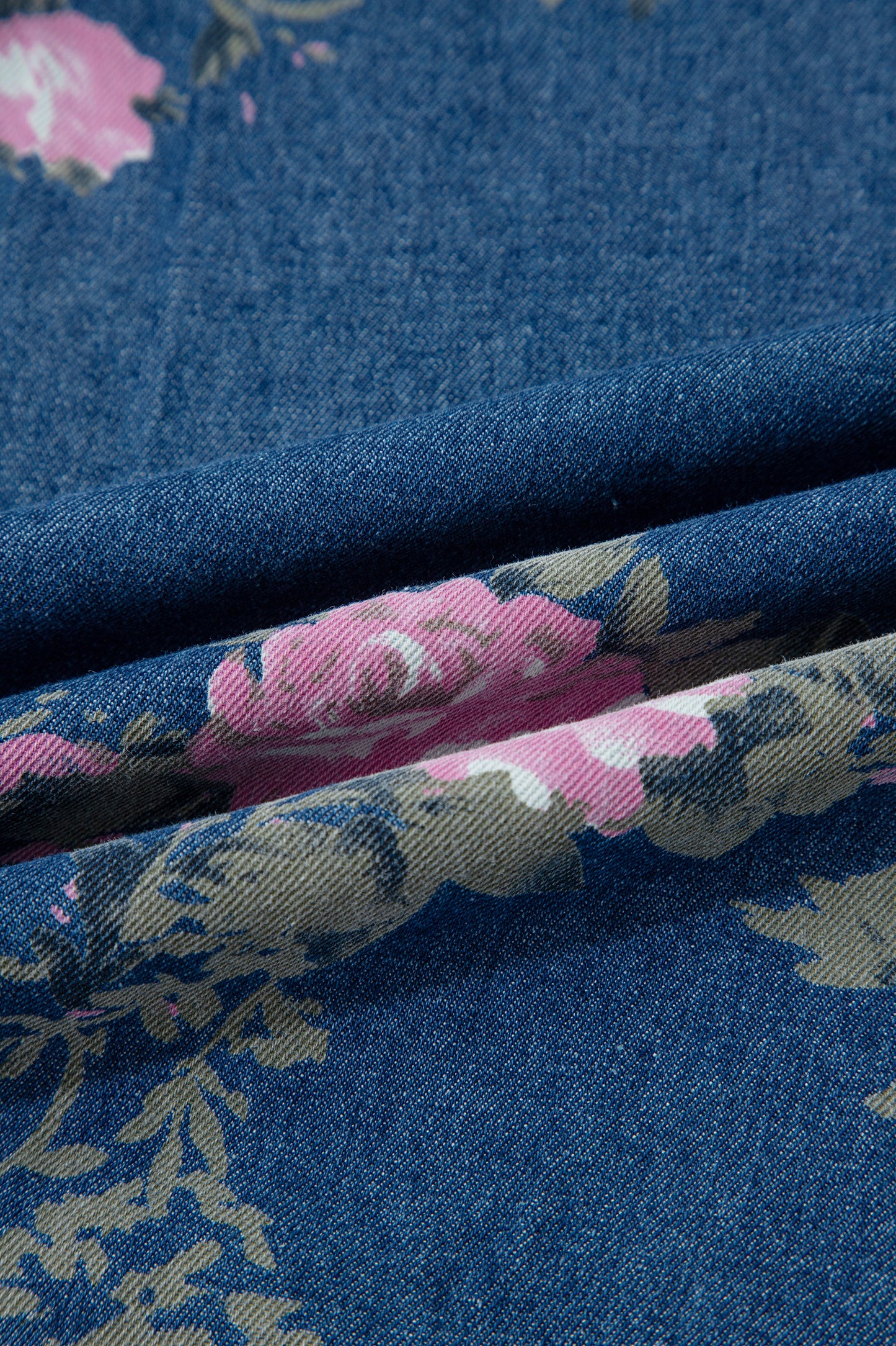 Midnight Bloom Palazzo Jeans