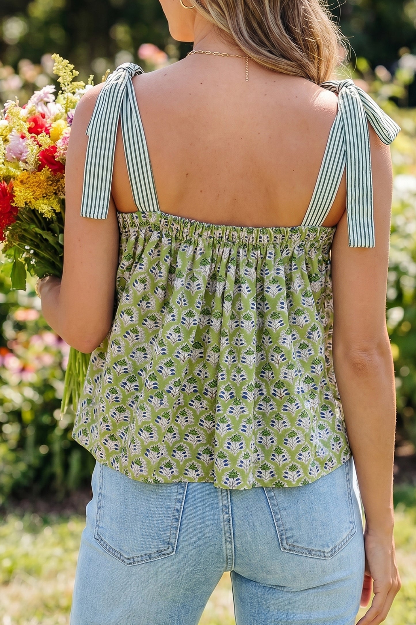Garden Party Tie Tank