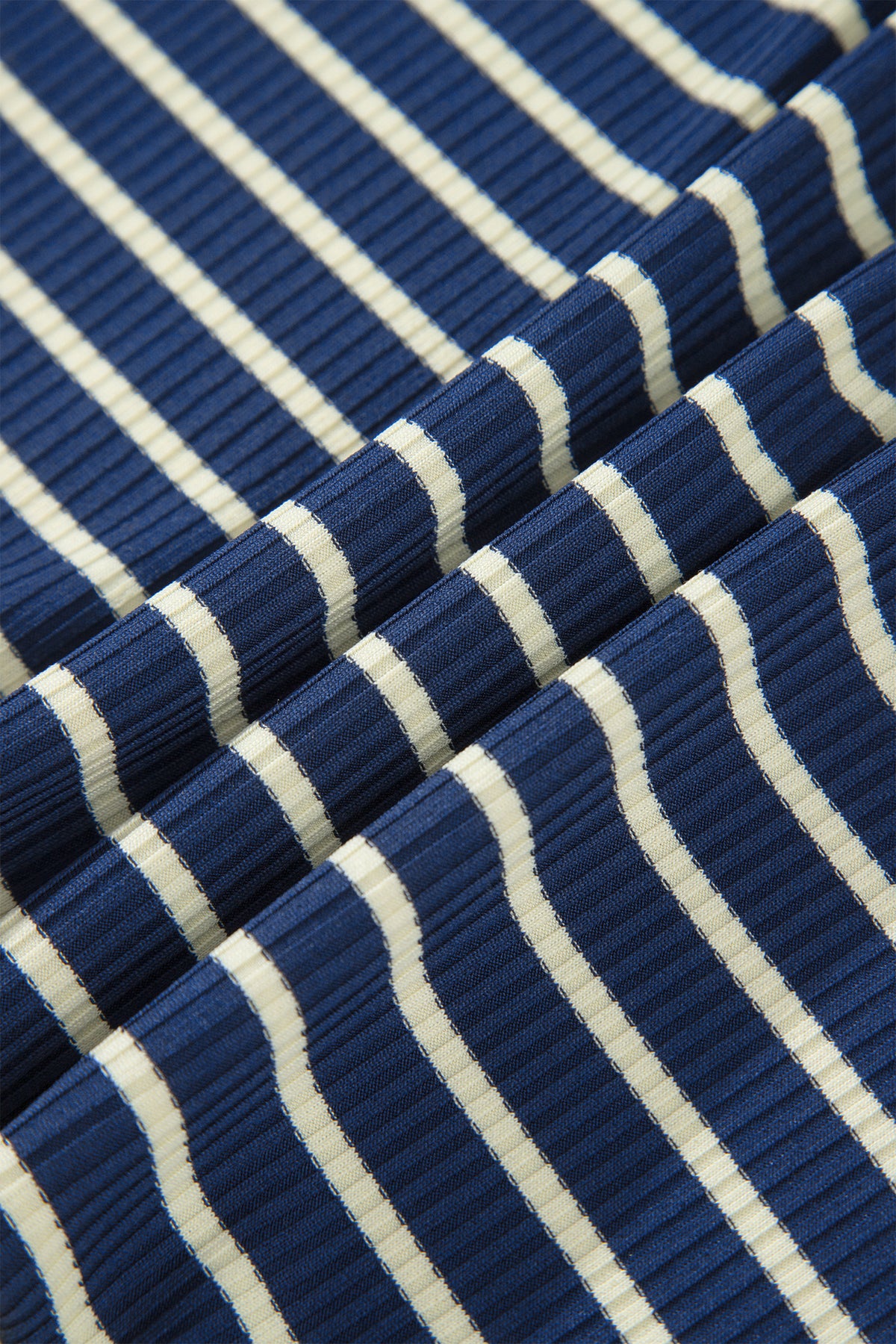 The Blue & Butter Stripe Set