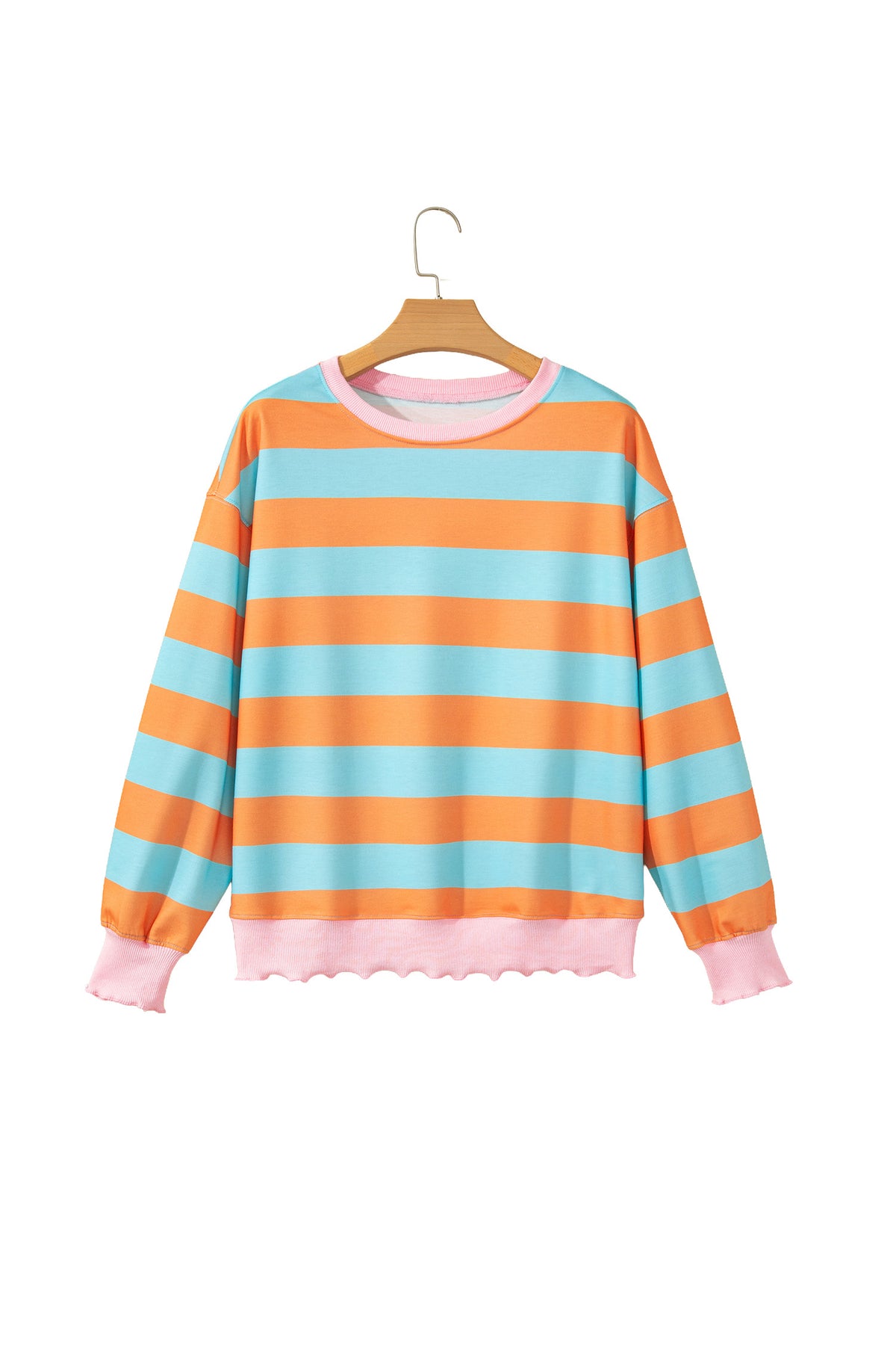 The Sorbet Stripe Pullover